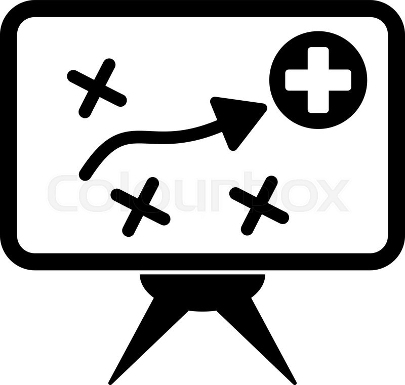 800x761 Health Strategy Vector Icon Style Is Stock Vector Colourbox