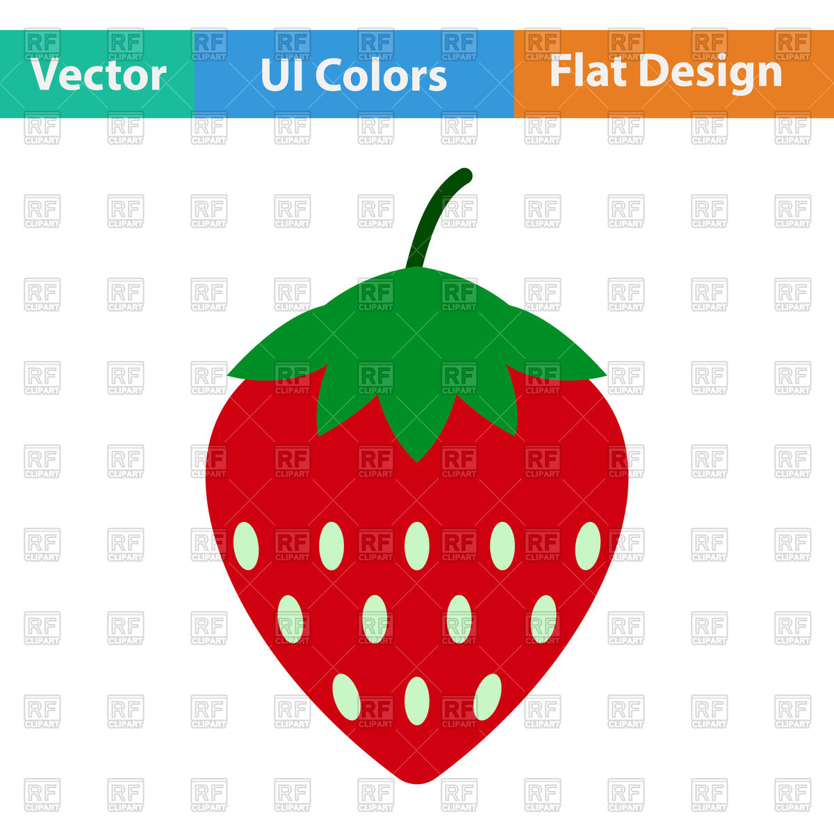 1200x1200 Strawberry Icon Vector Image Of Food And Beverages Angelp