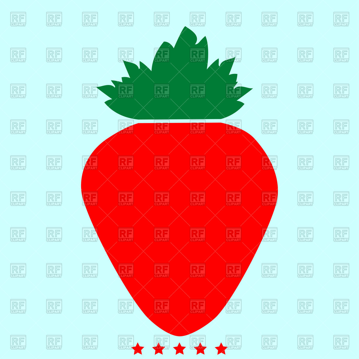 1200x1200 Strawberry Icon Vector Image Of Signs, Symbols, Maps