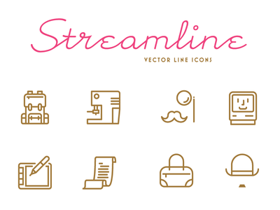 Streamline Icon Set 400x300 Streamline Icon Set