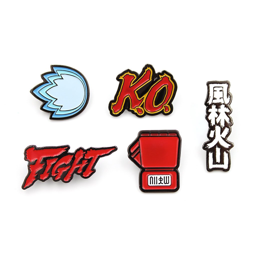 1024x1024 Street Fighter Iconic Symbols Set The Koyo Store