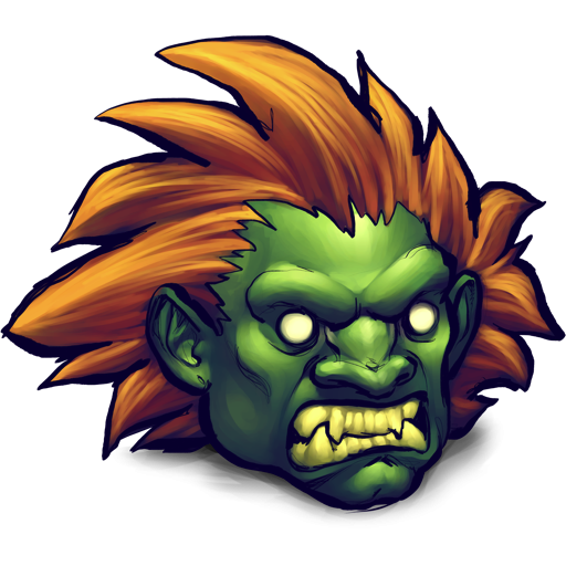 512x512 Blanka Street Fighter Icon, Png Clipart Image
