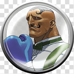 256x256 Street Fighter Rd Strike, Dudley Bola Icon Transparent Background