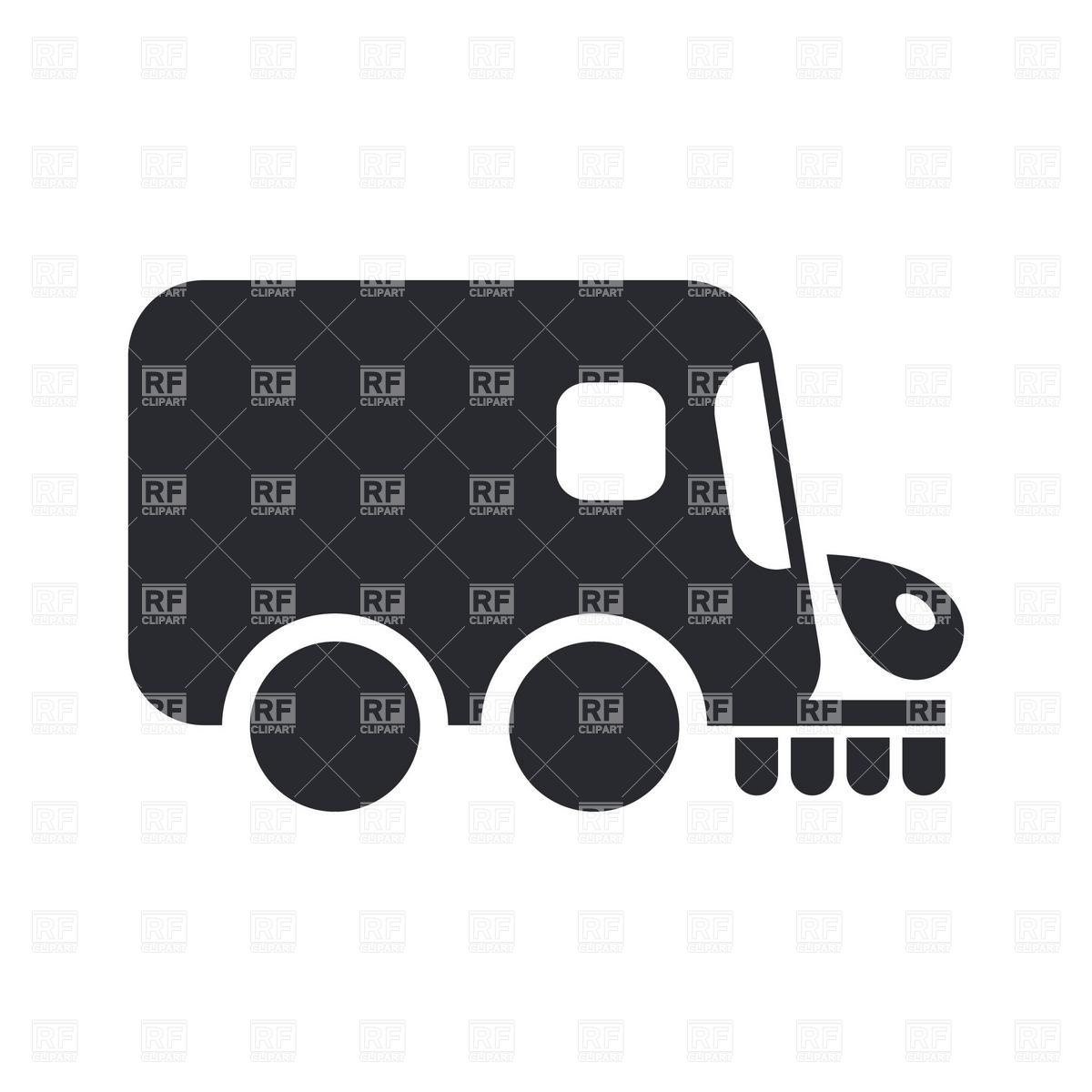 1200x1200 City Street Sweeper Icon