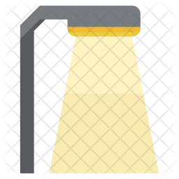 256x256 Street Light Icon Of Flat Style