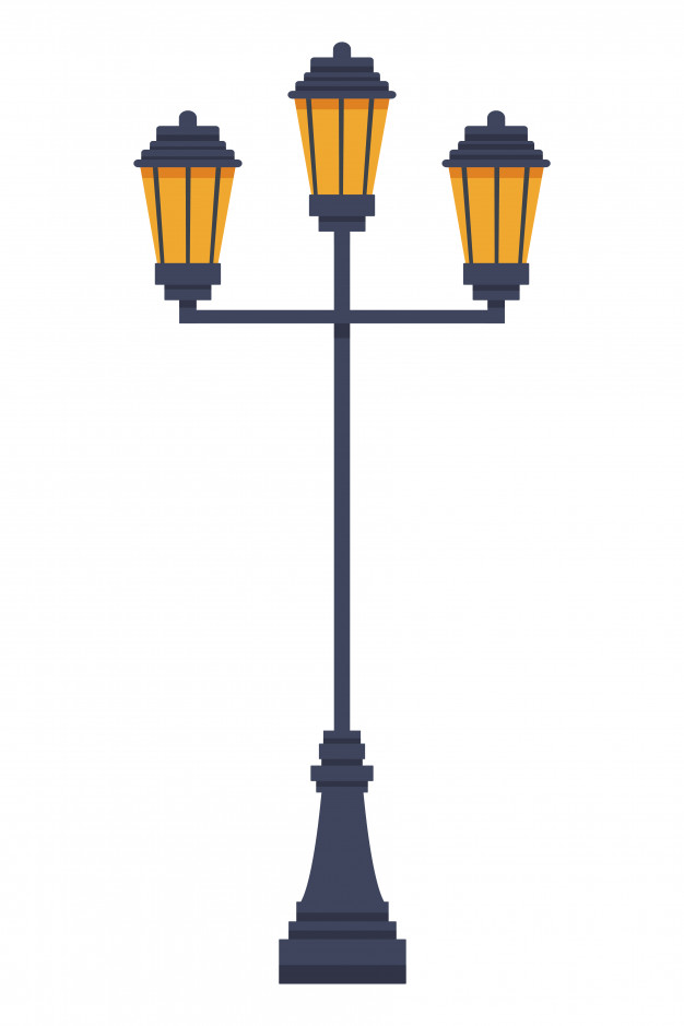 626x939 Street Light Icon Vector Premium Download