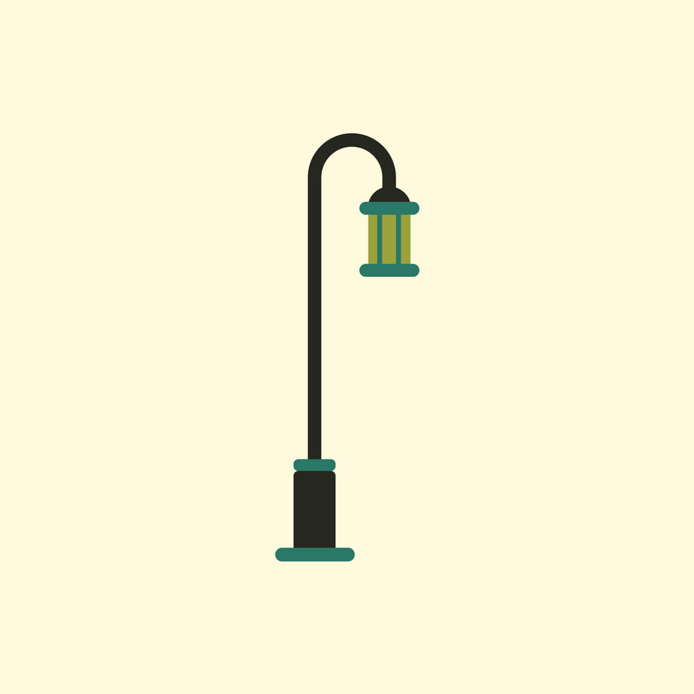 1000x1000 Street Light Icon Street Lamp Vector Free Graphics