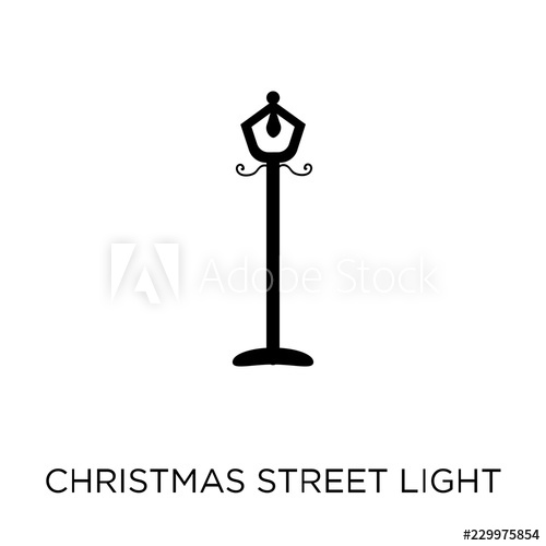500x500 Christmas Street Light Icon Christmas Street Light Symbol Design
