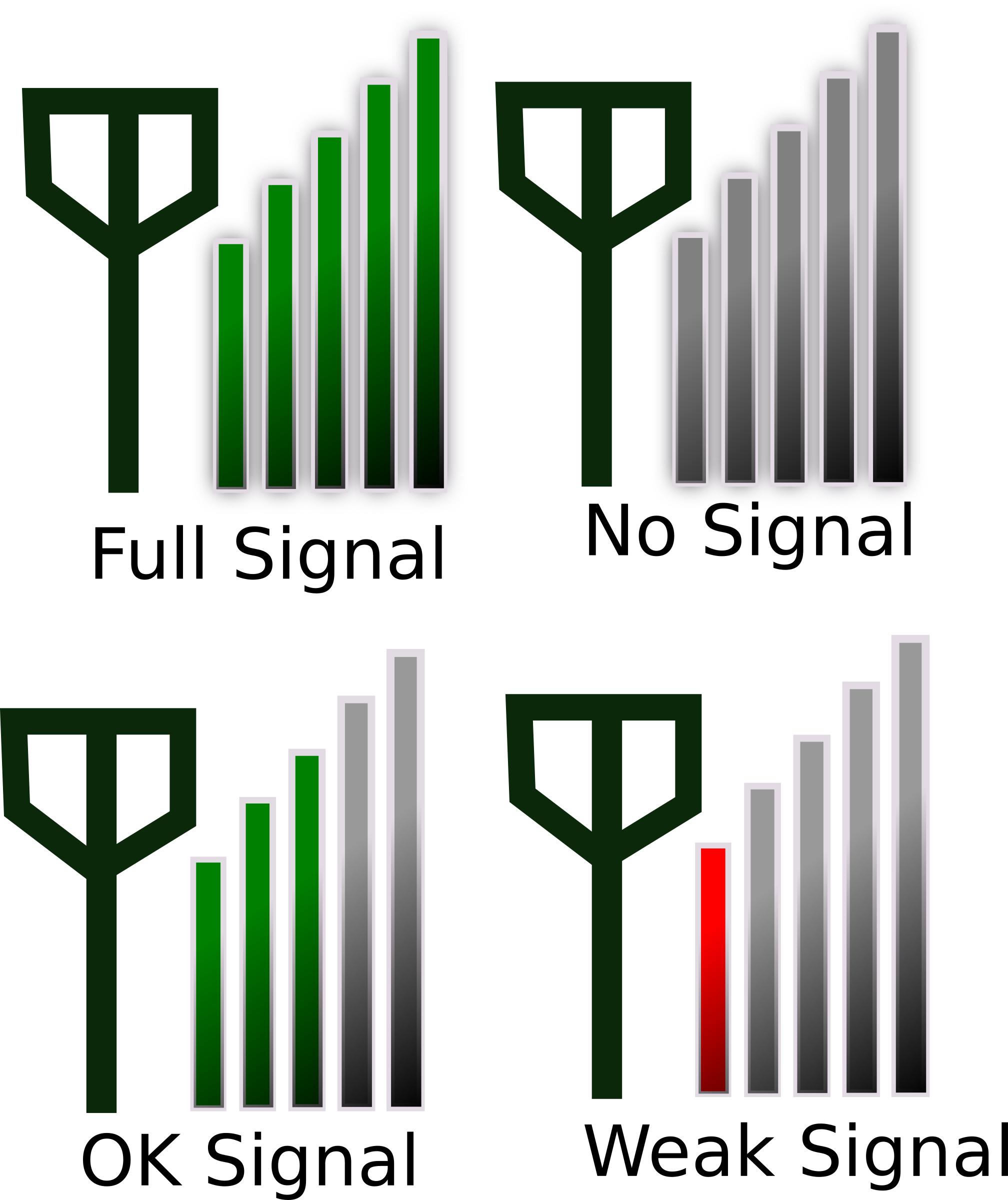 2016x2400 Signal Strength Icon For Phone Icons Png