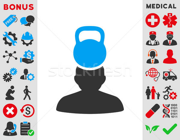 600x468 Patient Stress Icon Vector Illustration Victor Ivlichev