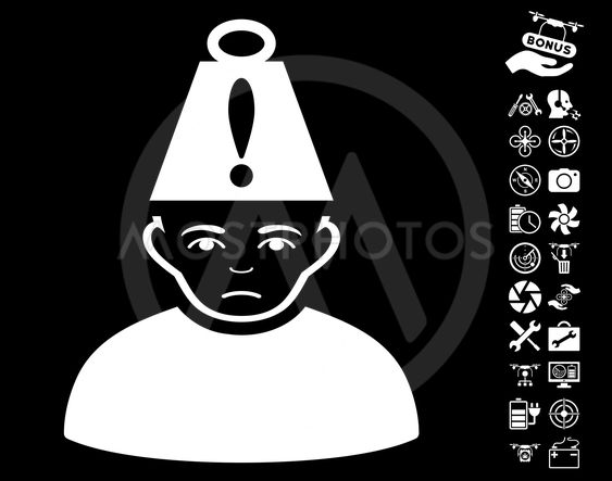 563x443 Head Stress Icon With Copte