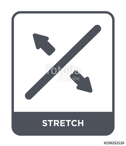 430x500 Stretch Icon Vector Stock Image And Royalty Free Vector