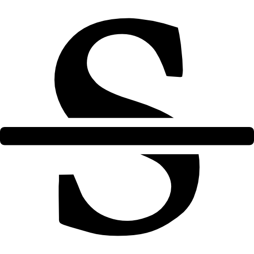 512x512 Strikethrough Icons Free Download