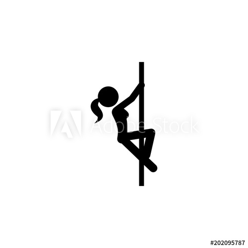 Stripper Icon Element Of Prostitution Illustration Premium 500x500 Stripper Icon Element Of Prostitution Illustration Premium