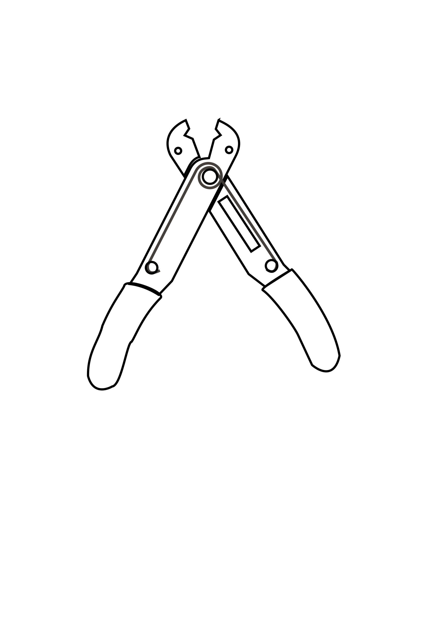Tool Wire Stripping Drawing Coloring Icons Png 1697x2400 Tool Wire Stripping Drawing Coloring Icons Png