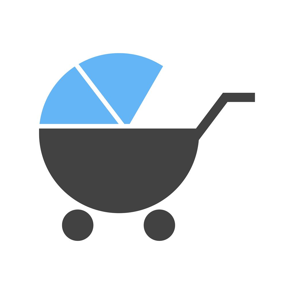 1024x1024 Stroller Ii Blue Black Icon