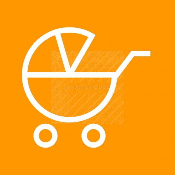 600x600 Stroller Ii Line Multicolor Bg Icon