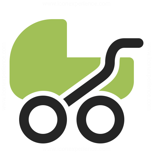512x512 Stroller Icon Iconexperience
