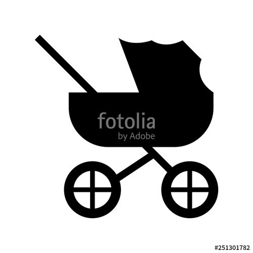 500x500 Baby Stroller Icon