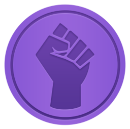 256x255 Powerful, Strong Icon Free Of Employee Recognition Badges