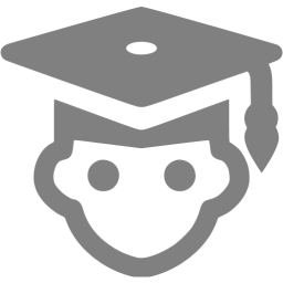 Gray Student Icon 256x256 Gray Student Icon