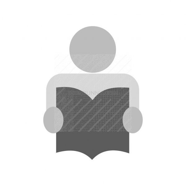 Student Greyscale Icon 600x600 Student Greyscale Icon