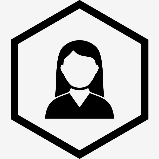 Vector Female Student Icon, Student, Education, Girl Png 640x640 Vector Female Student Icon, Student, Education, Girl Png