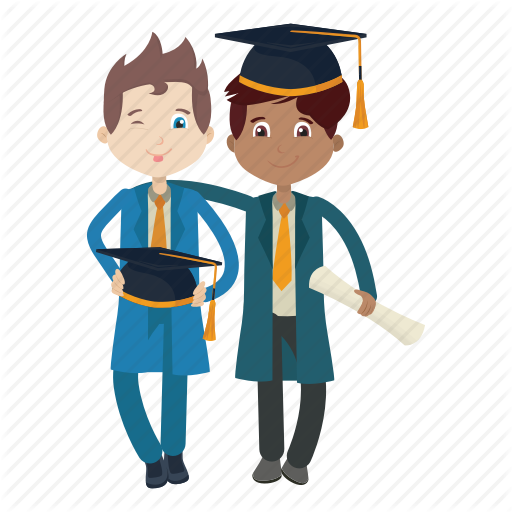 512x512 Download Free Png Friends, Graduation, Kids, Student Icon
