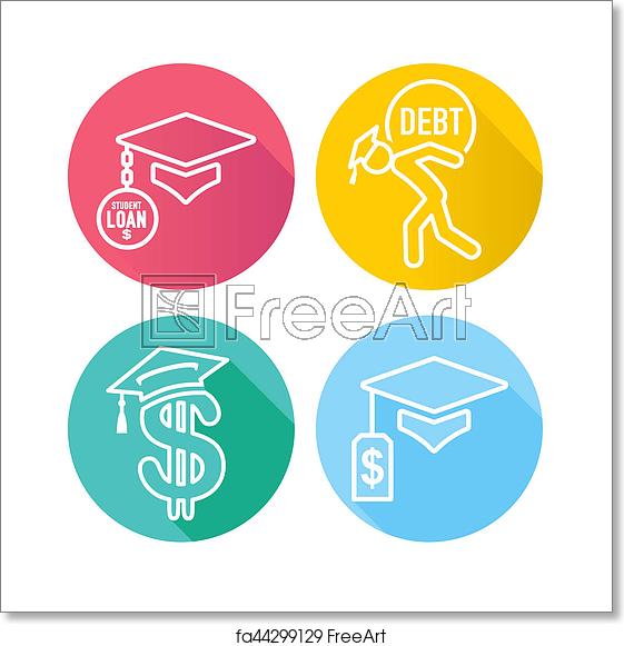 Student Loan Icon at Vectorified.com | Collection of Student Loan Icon
