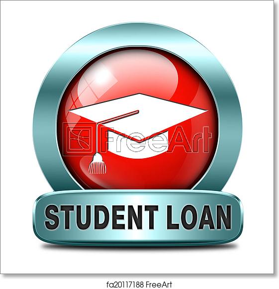 561x581 Free Art Print Of Student Loan Student Loan Icon For University