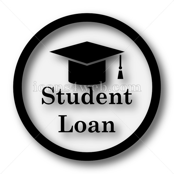 600x600 Student Loan Simple Icon Student Loan Simple Button