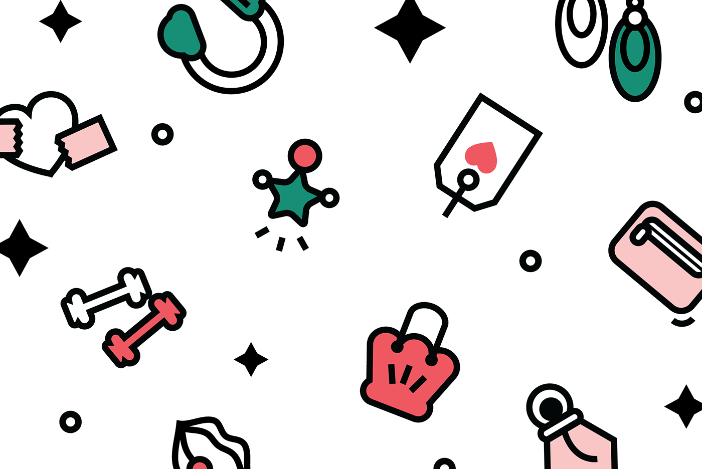 The Girl Stuff Icon Collection On Behance 1400x936 The Girl Stuff Icon Collection On Behance