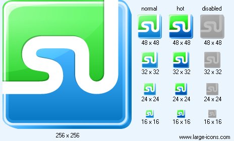 464x280 Stumbleupon Icon Image Free Social Media Icons