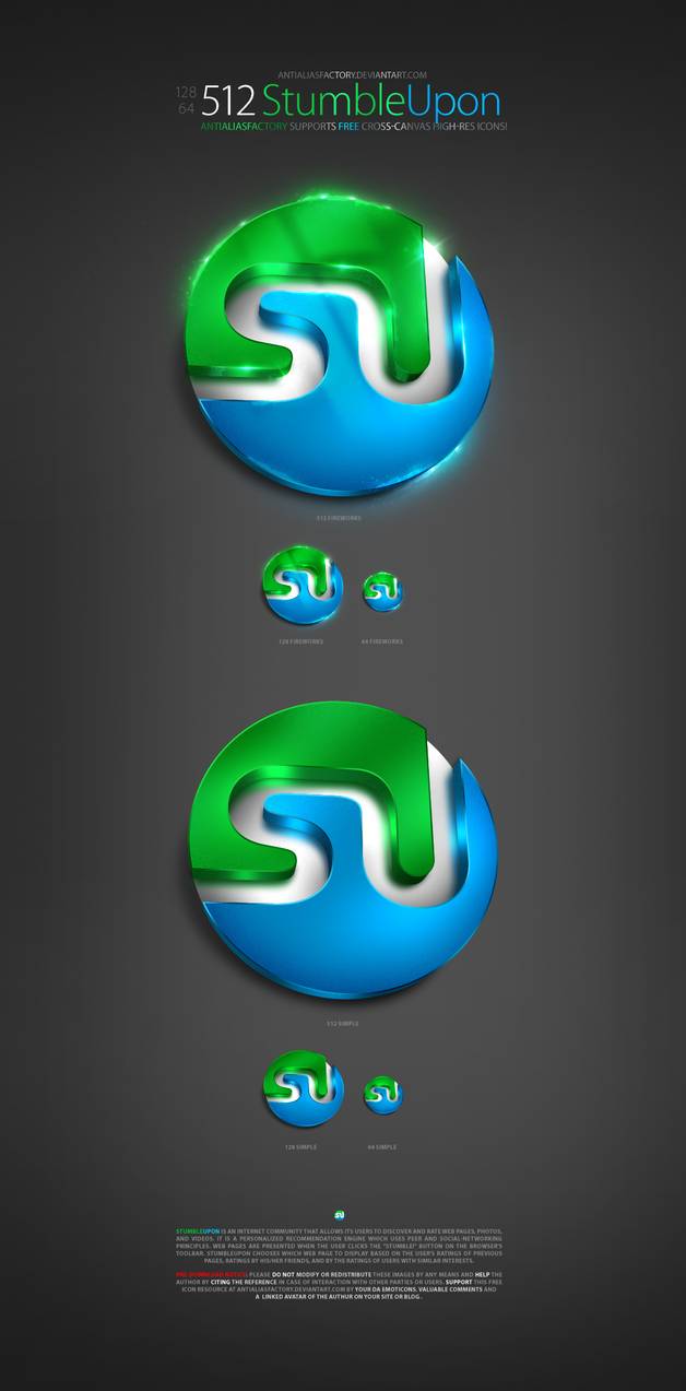 628x1273 Stumbleupon Icon