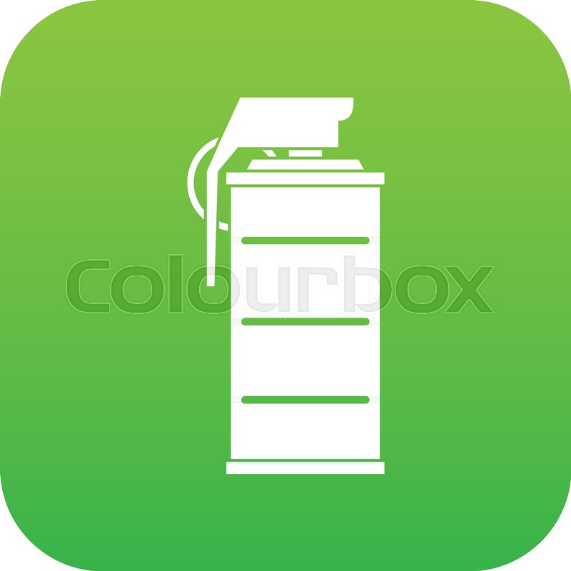 Stun Grenade Icon Digital Green For Stock Vector Colourbox 800x800 Stun Grenade Icon Digital Green For Stock Vector Colourbox