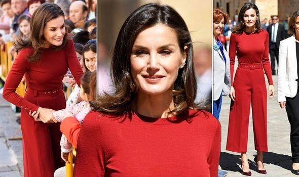 590x350 Queen Letizia Of Spain 'style Icon' Royal's Ensemble Today