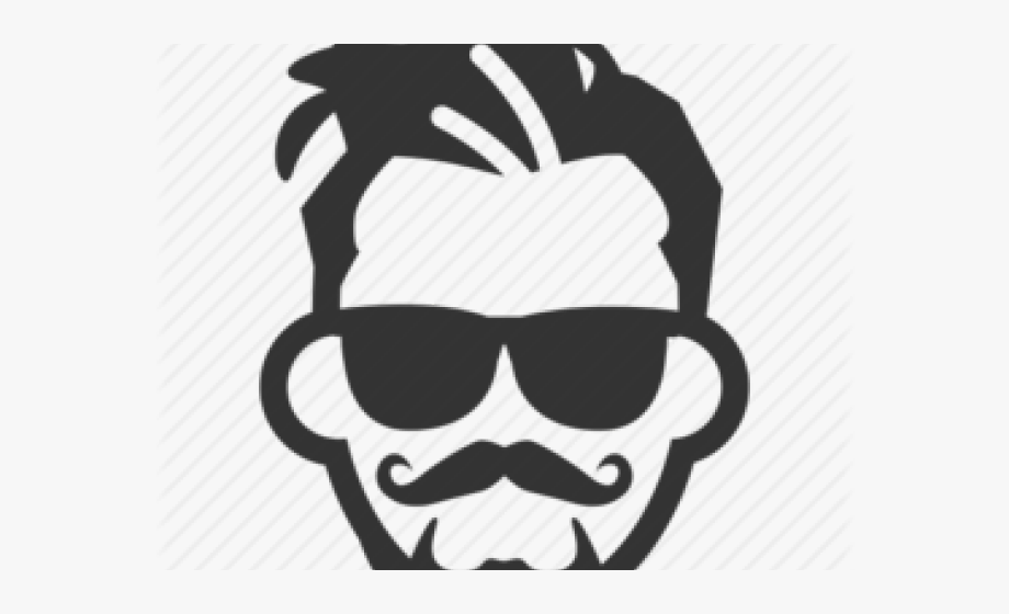920x560 Moustache Clipart Gray