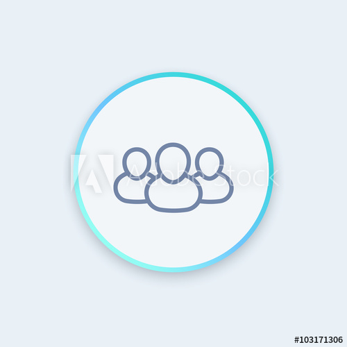 500x500 Human Resources Icon, Hr, Personnel, Team, Round Stylish Icon