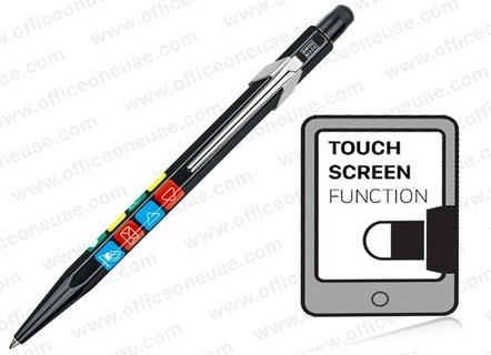 442x320 Caran D'ache Ballpoint Pen Genius Stylus, Icon Style, Black