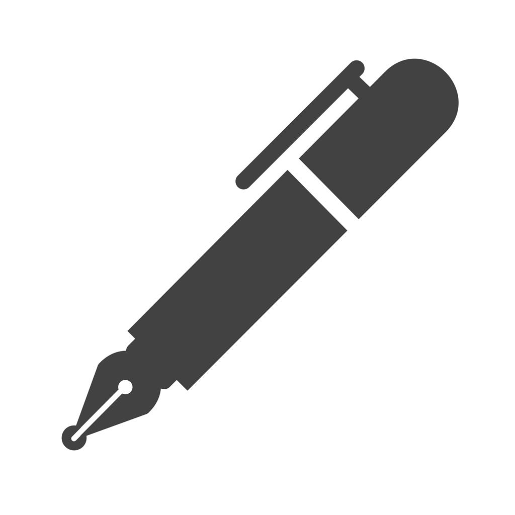 1024x1024 Pen Glyph Icon
