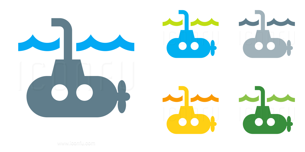 1200x600 Submarine Icon