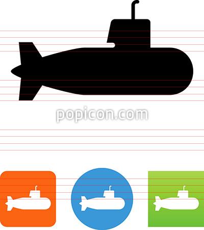 400x451 Submarine Icon