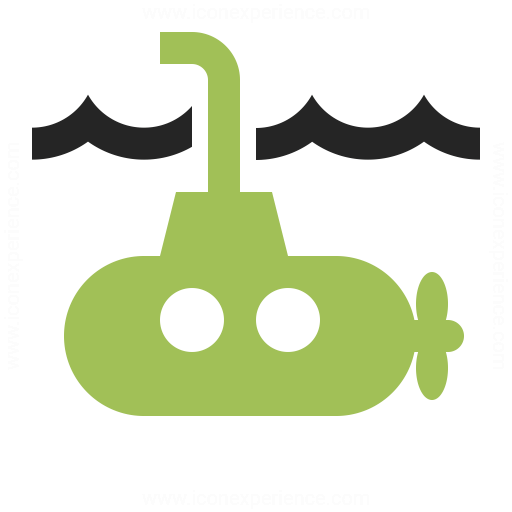 512x512 Submarine Icon Iconexperience