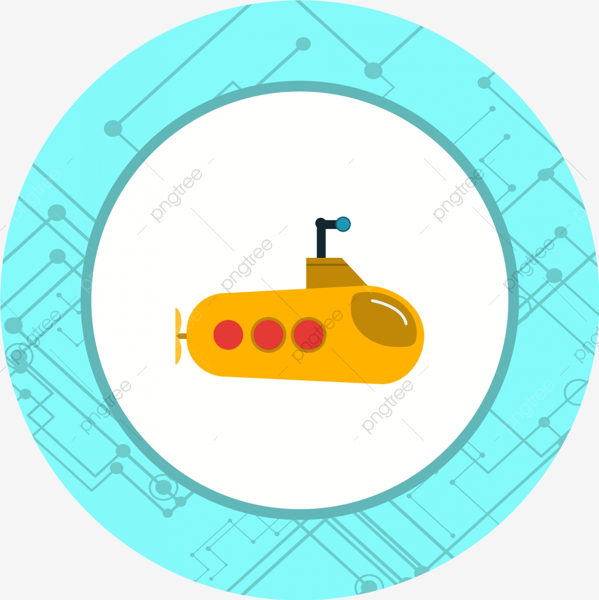 1200x1201 Submarine Icon Design, Nautical, Submarine, Marine Png And Vector