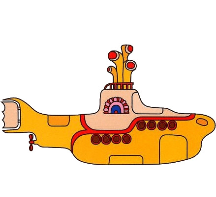 439x402 Yellow Submarine Icons Png