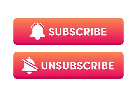 450x315 Text Box And Subscribe Button Template With The Notification Bell