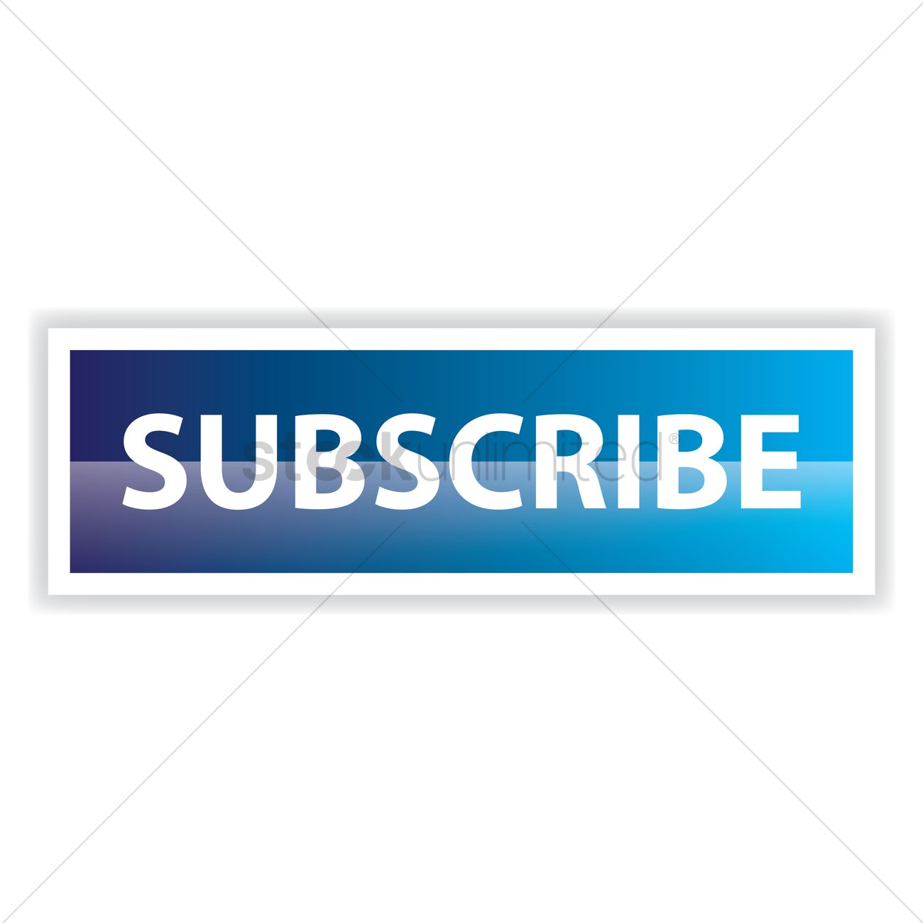1300x1300 Subscribe Icon Vector Image