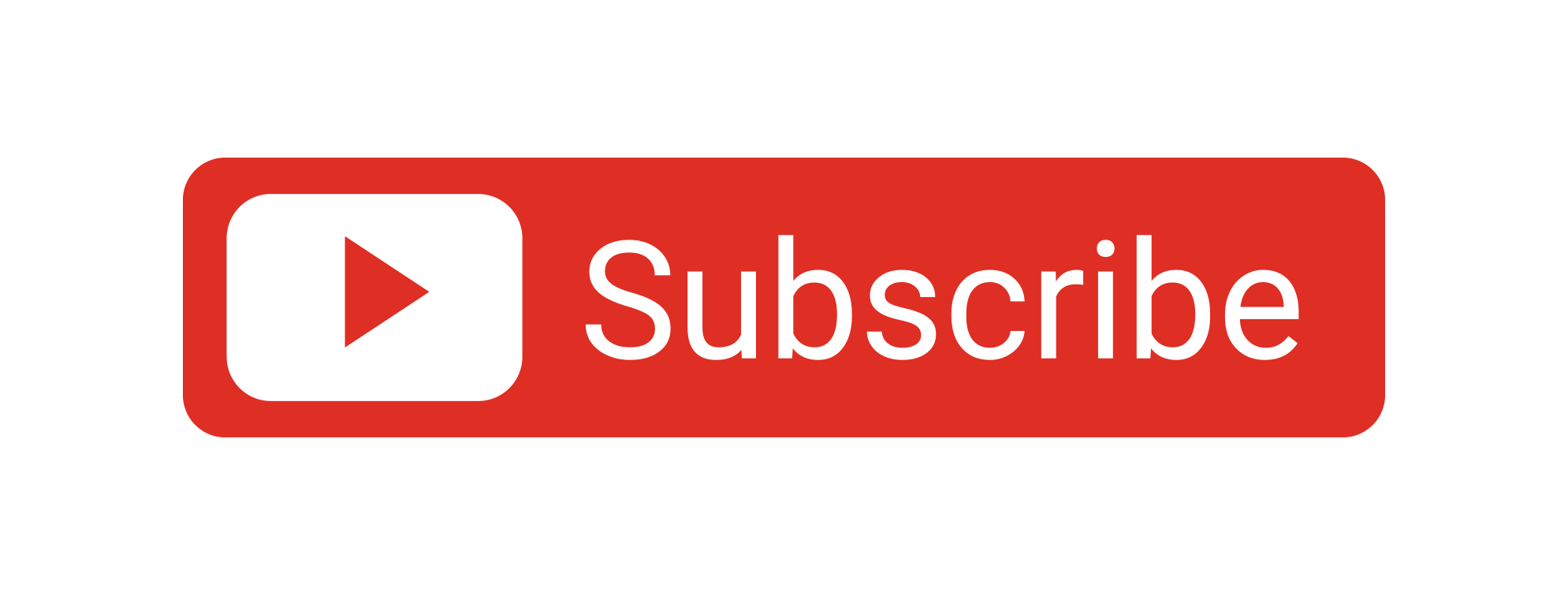 1989x755 Youtube Subscribe Button Png Image Free Download