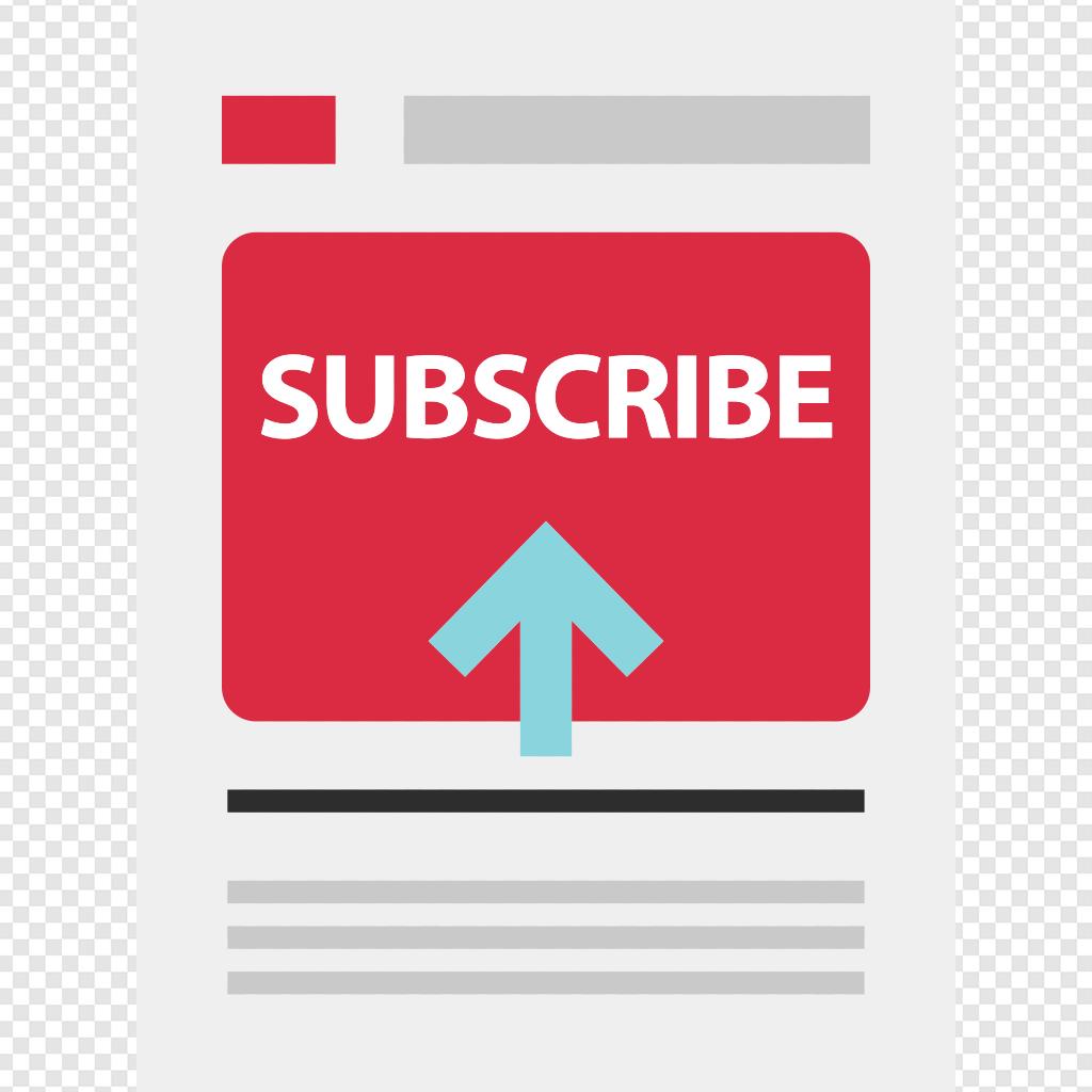 1024x1024 Subscribe Png