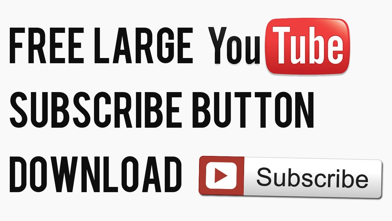 1280x720 Free Youtube Subscribe Button Download